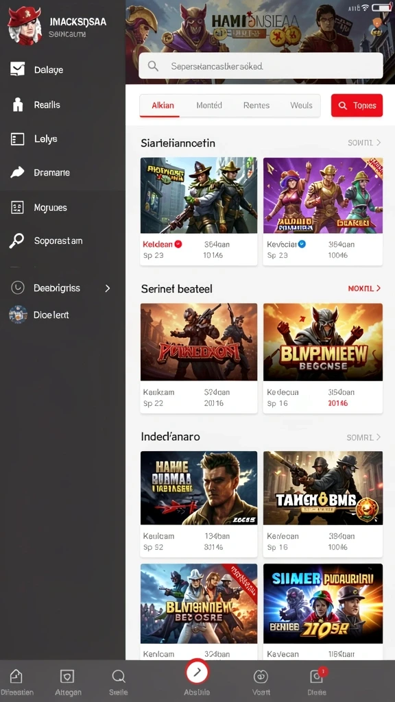 Pratinjau antarmuka gocap123 App: Info, Rating, dan Link Download di gacormax