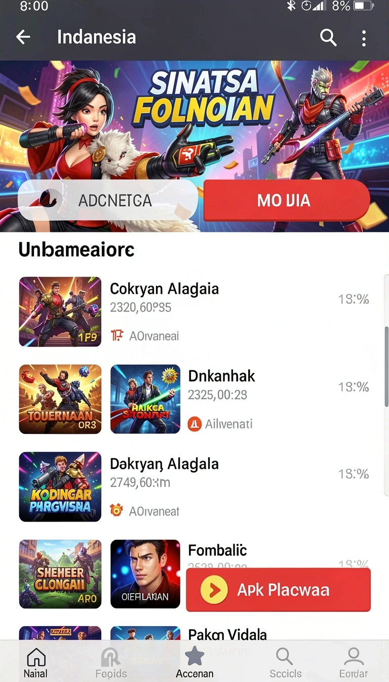 Pratinjau antarmuka slotbom77 APK Terbaru: Download Cepat dan Gratis di gacormax